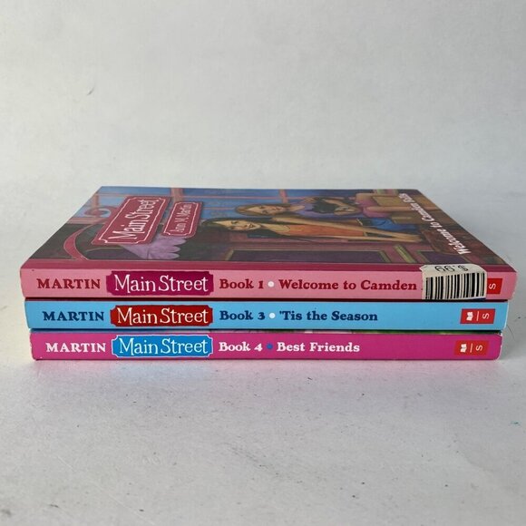 Main Street Ann M. Martin Books Lot of 3 1 3 4 - Picture 1 of 3